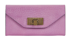 Chloe Sally Continental Wallet, Leather, Purple, MII, B/RCT/AC, 3*